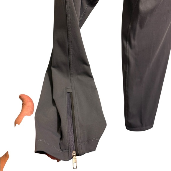 Lululemon gray and Black Zippered sport pants - Picture 6 of 13